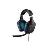  Headset G432 981-000770, schwarz/blau