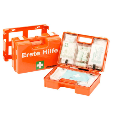 Erste-Hilfe-Koffer Quick DIN 13157 orange Erste-Hilfe-Koffer Quick DIN 13157 orange