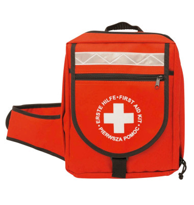 Notfallrucksack ohne Füllung rot