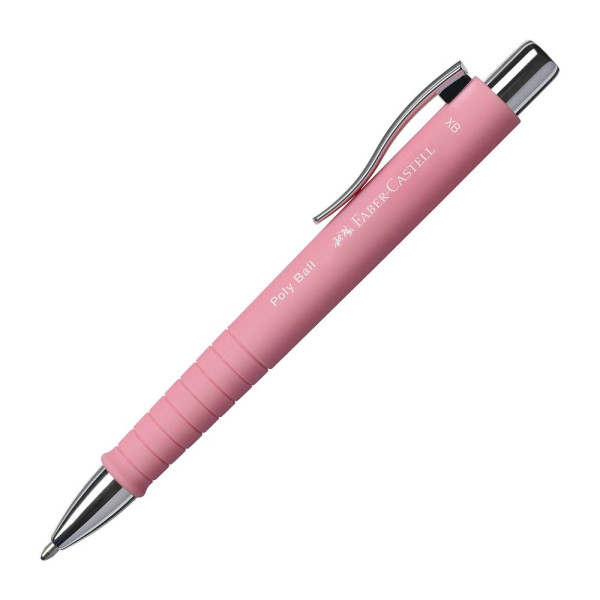 4005402411276 - Kugelschreiber POLY BALL Colous XB rose Schreibfarbe blau 4005402411276 Faber-Castell 4005402411276 - Kugelschreiber POLY BALL Colous XB rose Schreibfarbe blau 4005402411276 Faber-Castell