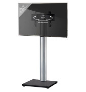 TV-Ständer Onu schwarz, silber