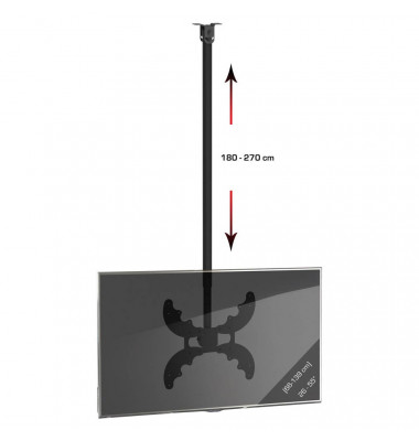 TV-Deckenhalterung B-DX 400 XXL schwarz