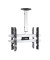 TV-Deckenhalterung CM 4 Mini Double silber