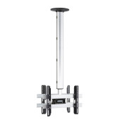 TV-Deckenhalterung CM 3 Maxi Double silber