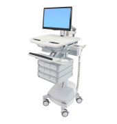 StyleView SV44 Monitor Gelenk Visitenwagen grau