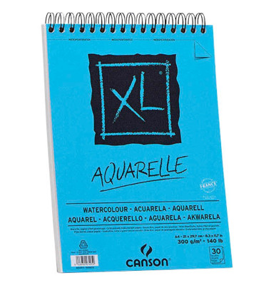 Aquarellblock XL DIN A4