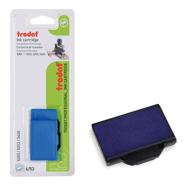 0092399556572 - trodat Ersatzstempelkissen trodat Ersatzkissen 6 53 56 x 33 cm Blau 0092399556572 - trodat Ersatzstempelkissen trodat Ersatzkissen 6 53 56 x 33 cm Blau