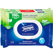 Feuchttücher Sanft & Sensitiv Duo-Pack 2x 42 Tücher