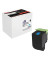 EDD-6037 cyan Toner ersetzt LEXMARK 70C2HC0