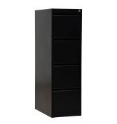 Hängeregistraturschrank schwarz/schwarz 4 Schubladen