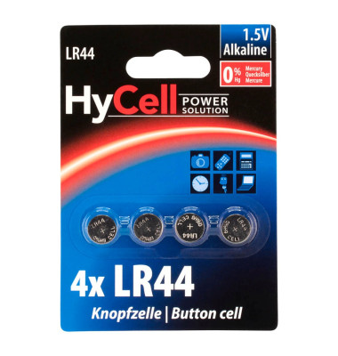 Knopfzellen LR44 1,5 V Knopfzellen LR44 1,5 V