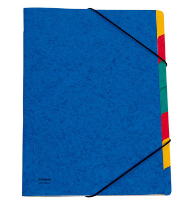 Ordnungsmappe 7 Fächer blau Ordnungsmappe 7 Fächer blau
