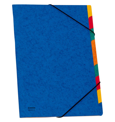 Ordnungsmappe 9 Fächer blau Ordnungsmappe 9 Fächer blau