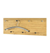 Wandgarderobe eiche