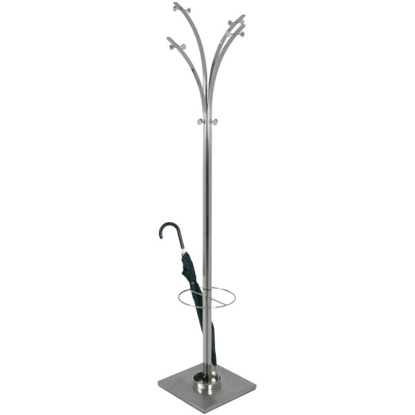 4001070897763 - Möbel Kleiderständer 89776 silber Metall 10 Haken 450 x 1870 cm 4001070897763 - Möbel Kleiderständer 89776 silber Metall 10 Haken 450 x 1870 cm