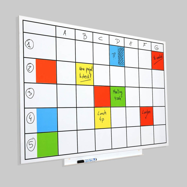 8427951064202 - Whiteboard Natural magnethaftend Hoch Quer Ablageschale Stahl auf Melaminholz B 750 x H 1150 mm