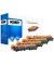 4 B-T58V schwarz, cyan, magenta, gelb Toner ersetzen brother TN-242BK/TN-246CMY