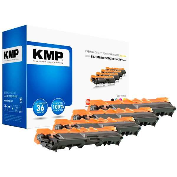4011324372397 - Toner ersetzt Brother Brother TN242BK Brother TN246C Brother TN246M Brother TN246Y Kompatibel Kombi-Pack Schwarz Cyan Magenta Gelb B-T58V 12483005