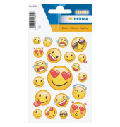 10x 19 Aufkleber 15325 Smiley