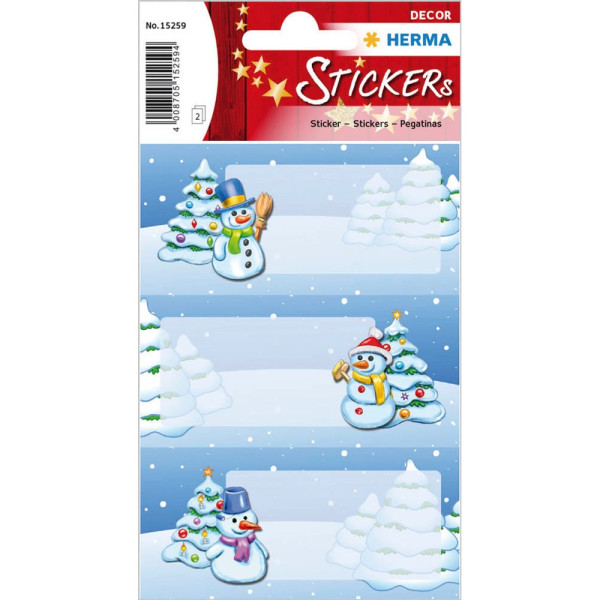 4008705915274 - 10x 6 Aufkleber 15259 Winterlandschaft 4008705915274 10 Beutel 4008705915274 - 10x 6 Aufkleber 15259 Winterlandschaft 4008705915274 10 Beutel