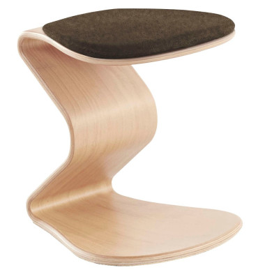 Hocker 1115 96 32 047 myERCOLINO, anthrazit, bis 100kg Hocker 1115 96 32 047 myERCOLINO, anthrazit, bis 100kg