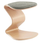 Hocker 1115 96 32 044 myERCOLINO, grau, bis 100kg