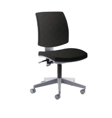 Kinderdrehstuhl myFLEXO, schwarz / grau, bis 150kg, ohne Kopfst&uuml;tze