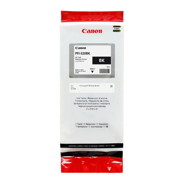 4549292112405 - PFI-320 PFI320 bk 300 ml Schwarz original (2890C001) (2890C001) - Canon