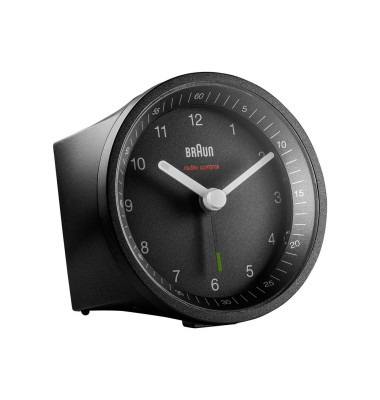  Funkwecker BC 07 B-DCF 67009, schwarz, 8cm, rund, analog