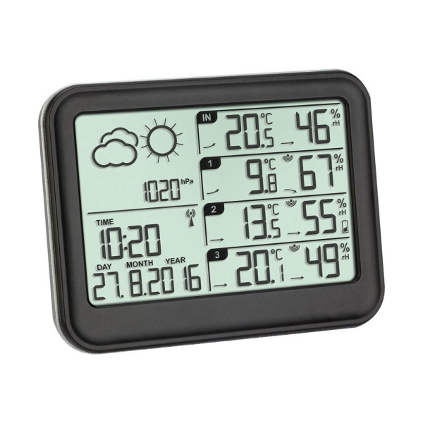 4009816029546 - Tfa Dostmann - View 35114201 Funk-Wetterstation Anzahl Sensoren max 3