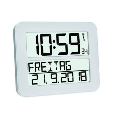  Funkwanduhr 60.4512.02 60.4512.02, wei&szlig;