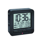  Funkwecker 60.2536.01 60.2536.01, schwarz/silber