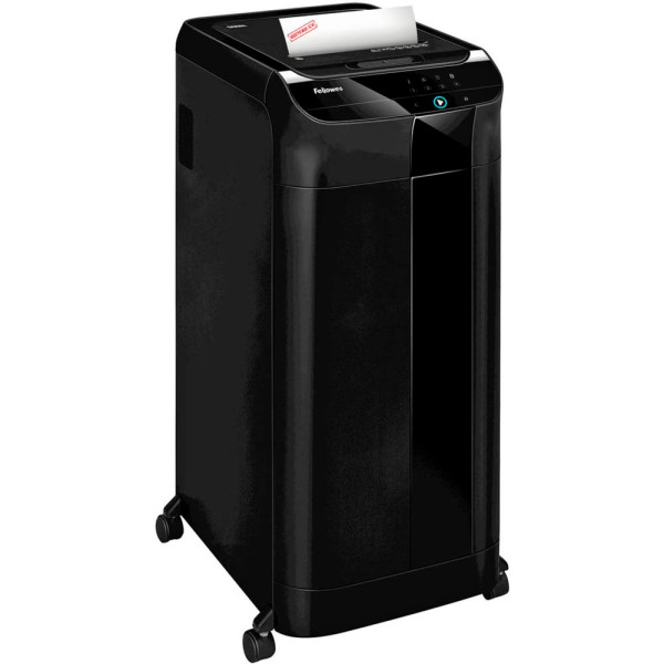 0043859747719 - AKTION AutoMax 600M Aktenvernichter mit Partikelschnitt P-5 2 x 12 mm bis 600 Blatt schwarz mit 150 Euro CashBack