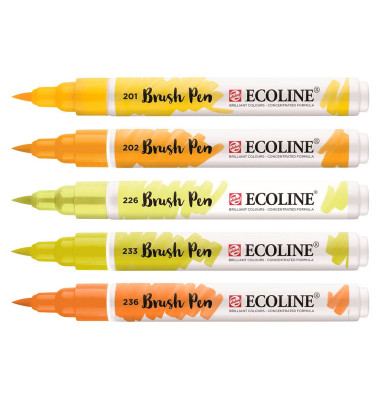 Brush-Pens gelb