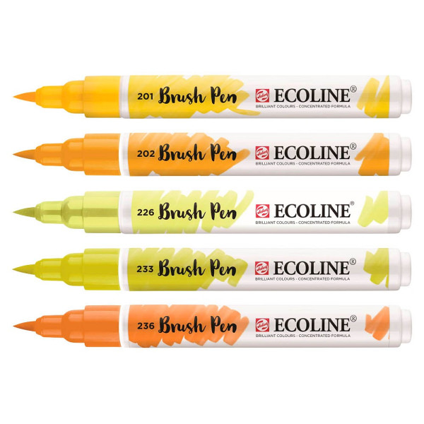 8712079408183 - Brush-Pens gelb 8712079408183 11509902 5 Stück 8712079408183 - Brush-Pens gelb 8712079408183 11509902 5 Stück