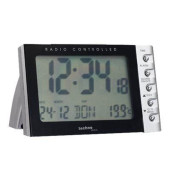  Funkwecker WT 188 WT 188, schwarz/silber