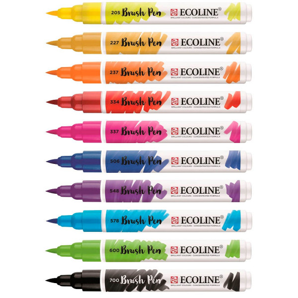 8712079446727 - Brush-Pens farbsortiert 8712079446727 11509007 10 Stück 8712079446727 - Brush-Pens farbsortiert 8712079446727 11509007 10 Stück