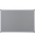 Pinnwand Feuerhemmend 120,0 x 90,0 cm Textil grau