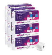 Toilettenpapier Satino Prestige 043038, 4-lagig, hochweiß, 150 Blatt / Rolle,