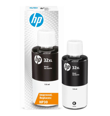 Druckerpatrone 32XL 1VV24AE (kompatibel zu HP Smart Tank Wireless 400er Serie), schwarz, ca. 6000 Seiten