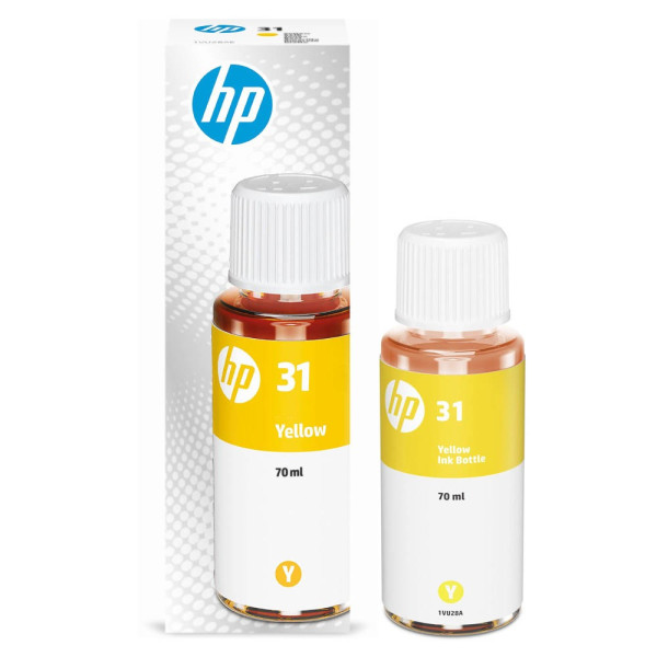 0191628349500 - Hp 31 1VU28AE Original Tintenflasche Gelb 70 ml (1VU28AE) - Hewlett Packard