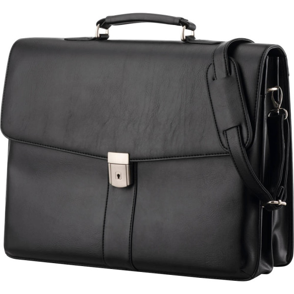 4021068470143 - Aktentasche PESCARA Lederimitat schwarz 4021068470143 Alassio