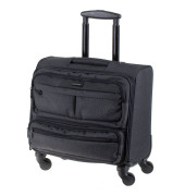 Laptop-Trolley RONNEY Kunstfaser schwarz