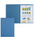 Aktendeckel 80004120, A4 blau Recyclingkarton 250g