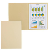Aktendeckel 80001233, A4 chamois Recyclingkarton 250g