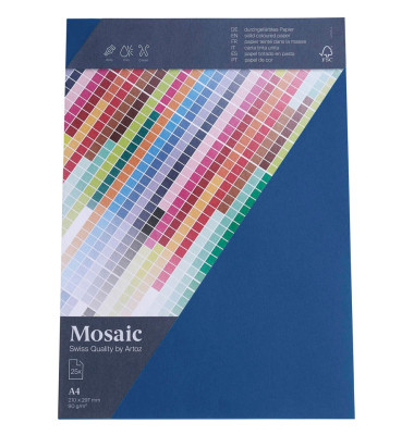 Kopierpapier Mosaic 947925-418 marine A4 90g 