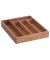 Bamboo Besteckkasten braun