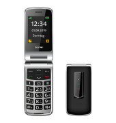 SL495 Großtasten-Handy schwarz-silber