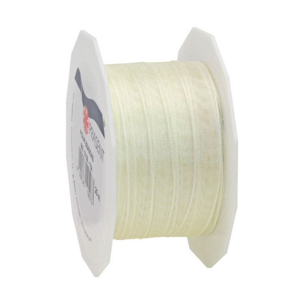 4009236105073 - Geschenkband Organzaband Four Seasons 6071025-104 mit Webkante 10mm x 25m seidenmatt creme 4009236105073 Präsent 4009236105073 - Geschenkband Organzaband Four Seasons 6071025-104 mit Webkante 10mm x 25m seidenmatt creme 4009236105073 Präsent