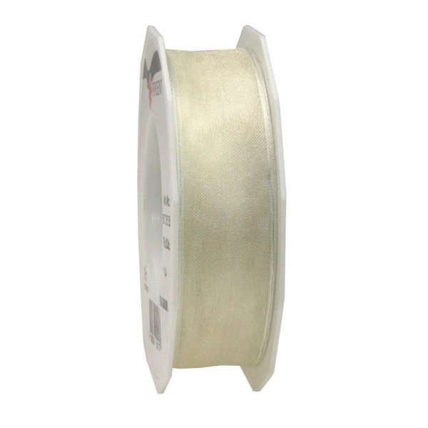 4009236001177 - Geschenkband Organzaband Four Seasons 6072525-104 mit Drahtkante 25mm x 25m seidenmatt creme 4009236001177 Präsent 4009236001177 - Geschenkband Organzaband Four Seasons 6072525-104 mit Drahtkante 25mm x 25m seidenmatt creme 4009236001177 Präsent